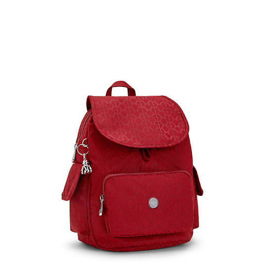 Kipling City Pack Small Klassieke Rugzak Rood | NL 1717VR